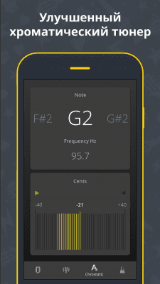 Screenshot of the application Guitar Tuner - #2