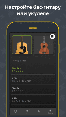 Screenshot of the application Guitar Tuner - #3