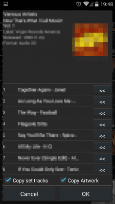 Screenshot of the application AudioTagger - #4