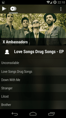 Screenshot of the application amaroKontrol - #4