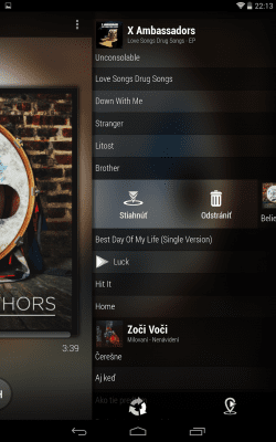 Screenshot of the application amaroKontrol - #7