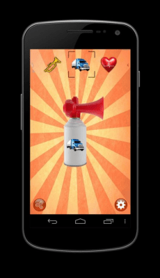 Screenshot of the application Air Horn - #1