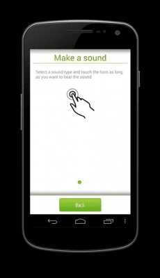 Screenshot of the application Air Horn - #4