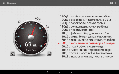 Screenshot of the application Noise Meter : Sound Meter - #8