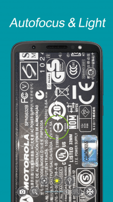 Screenshot of the application Magnifying glass - #4