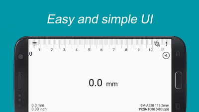 Screenshot of the application Range : Smart Ruler - #1