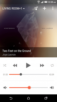 Screenshot of the application HTC BoomSound Connect - #1