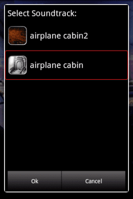 Screenshot of the application Airplane Sounds - #3