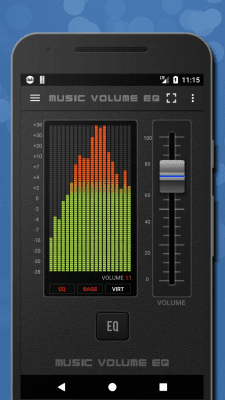 Screenshot of the application Music Volume EQ - #1