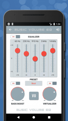 Screenshot of the application Music Volume EQ - #4