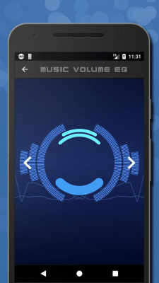 Screenshot of the application Music Volume EQ - #8