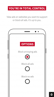 Screenshot of the application Adblock Plus for Samsung Internet - #7