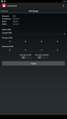 Screenshot of the application Ad Blocker (Root) - #3