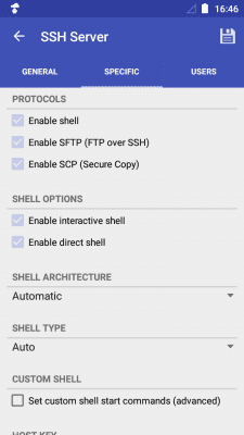 Screenshot of the application Servers Ultimate - #5