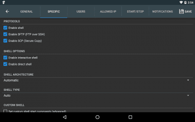 Screenshot of the application Servers Ultimate - #15