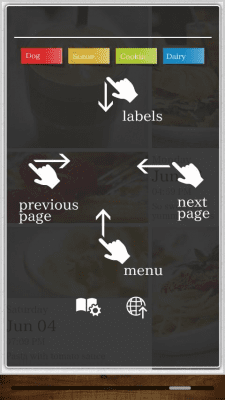 Screenshot of the application Million Moments - #4