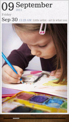 Screenshot of the application Million Moments - #5