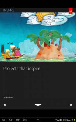 Screenshot of the application Adobe Content Viewer - #5