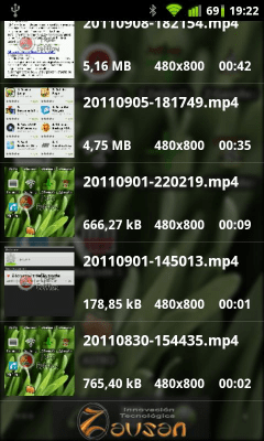 Screenshot of the application Z - Screen Recorder - #6
