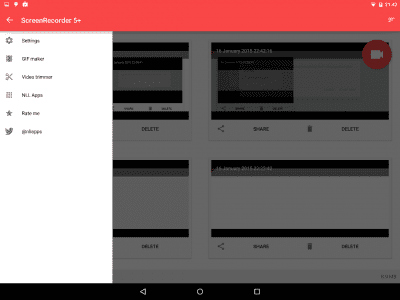 Screenshot of the application NLL Screen Recorder - #12
