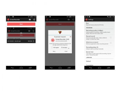 Screenshot of the application NLL Screen Recorder - #15