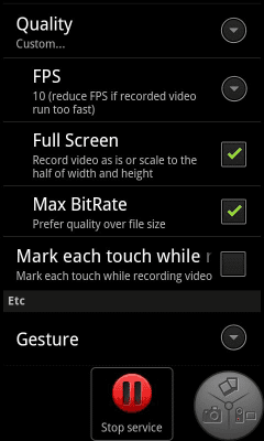 Screenshot of the application ASC - #4