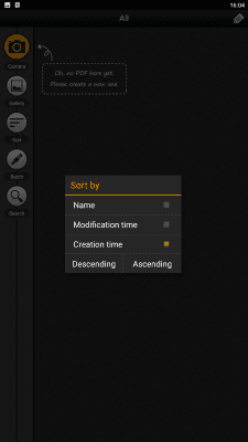 Screenshot of the application Scan Master - #6