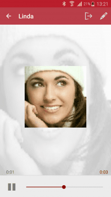 Screenshot of the application Automatic Call Recorder - #4