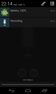 Screenshot of the application recording app - #4