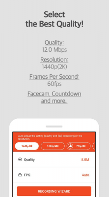 Screenshot of the application Mobizen screen recording - #5