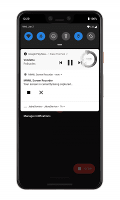 Screenshot of the application MNML Screen Recorder - #4