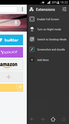 Screenshot of the application Screenshot for Next Browser - #7