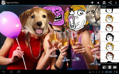 Screenshot of the application Rage Face Photo - #8