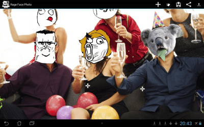 Screenshot of the application Rage Face Photo - #9