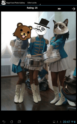 Screenshot of the application Rage Face Photo - #10