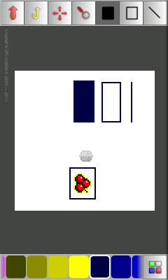 Screenshot of the application Pixel Art editor - #3
