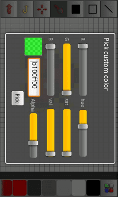 Screenshot of the application Pixel Art editor - #4