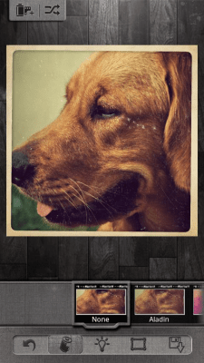 Screenshot of the application Pixlr-o-matic - #7