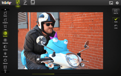 Screenshot of the application BeFunky Photo Editor - Tablets - #1