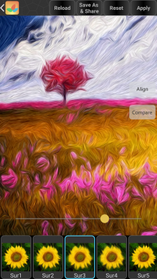 Screenshot of the application Bonfire Photo Editor Pro - #3