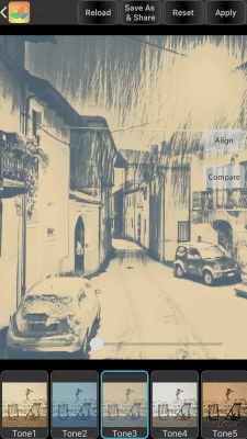 Screenshot of the application Bonfire Photo Editor Pro - #5