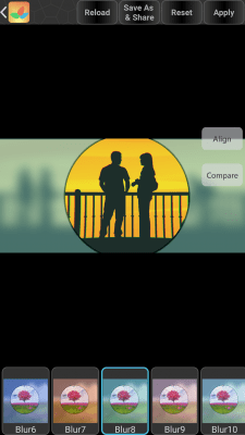 Screenshot of the application Bonfire Photo Editor Pro - #7