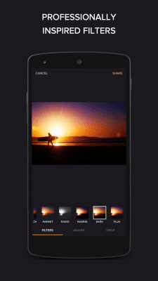 Screenshot of the application Finite is a photo editor - #2