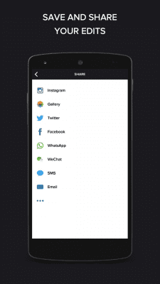Screenshot of the application Finite is a photo editor - #5