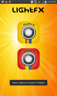 Screenshot of the application LightFX Photo Editor - #5