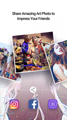 Screenshot of the application Picas - Free Art Photo Editor - #6