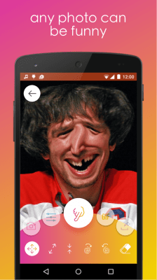 Screenshot of the application Photo Warp - #3
