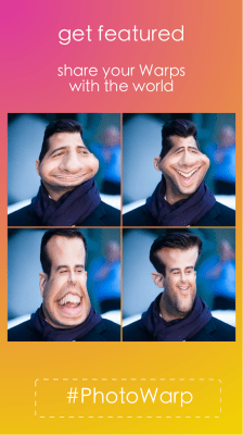 Screenshot of the application Photo Warp - #5