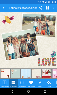 Screenshot of the application Scoompa Collage - Photo Editor - #2