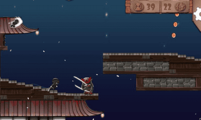 Screenshot of the application Ultimate Ninja Run Game - #4